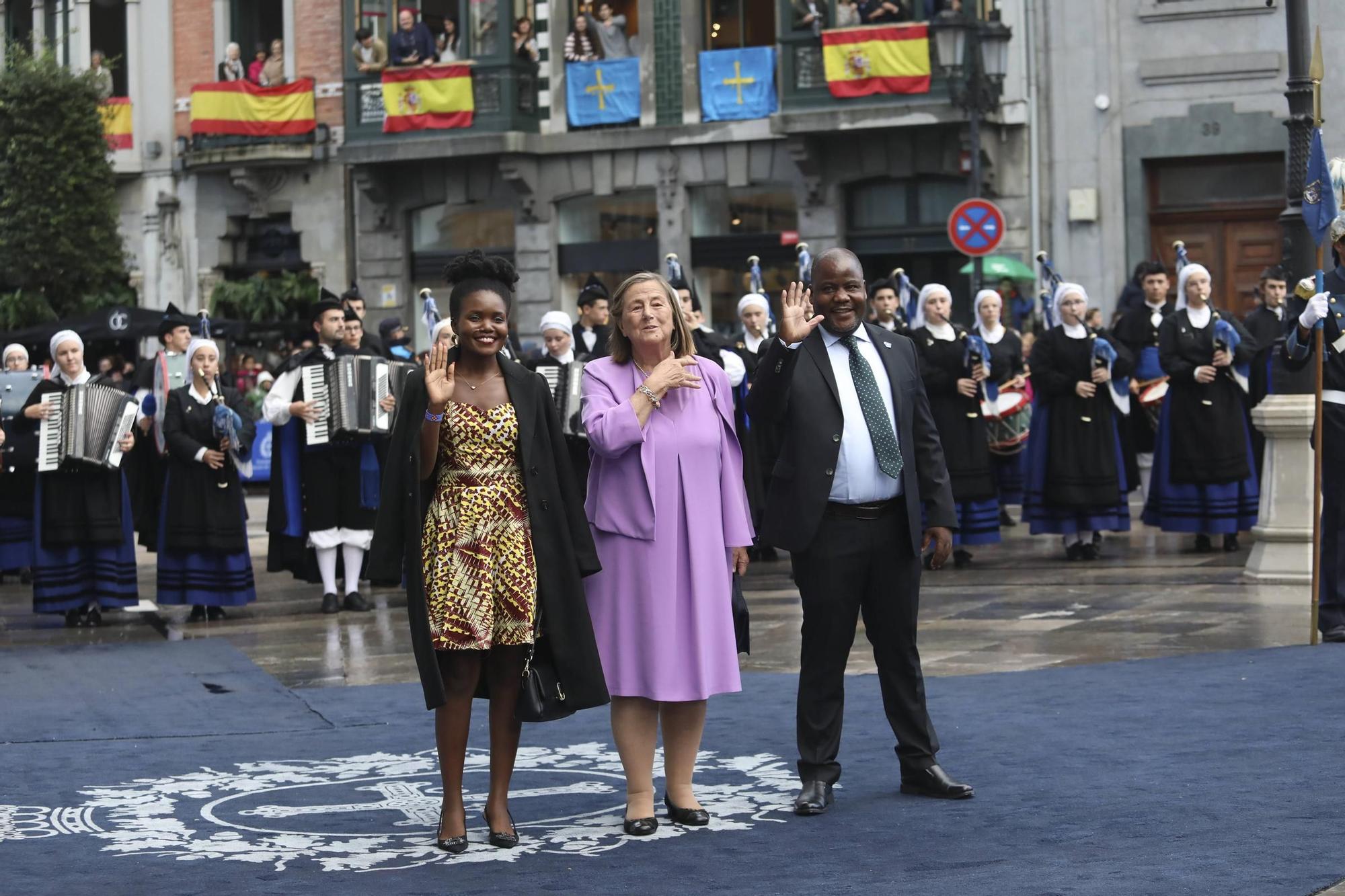 EN IMÁGENES: Así fue la alfombra azul de los Premios Princesa de Asturias 2023