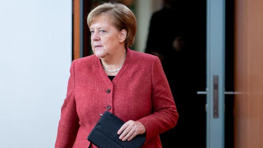 Angela Merkel, entre los políticos alemanes hackeados.