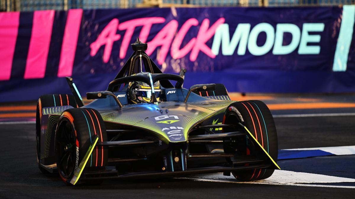 Nico Muller, con el Gen3 de ABT CUPRA Formula E ,  en acción en México