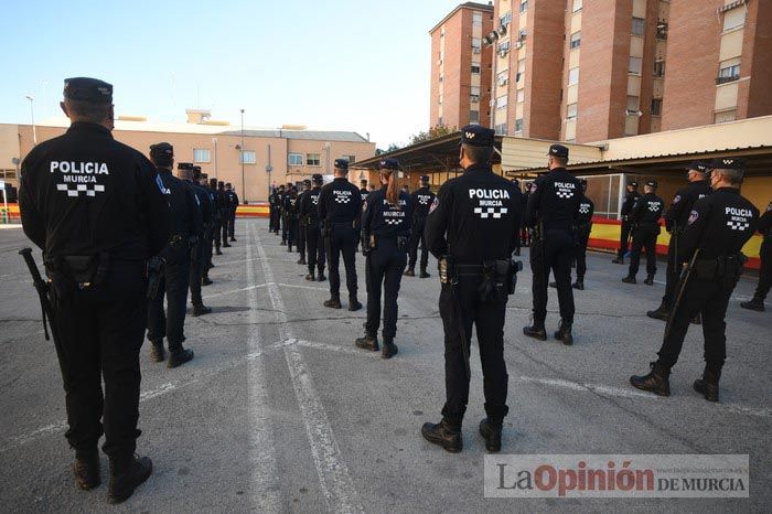 Homenaje al Grupo Especial de Seguridad Ciudadana (GESC) de la Policía Local de Murcia