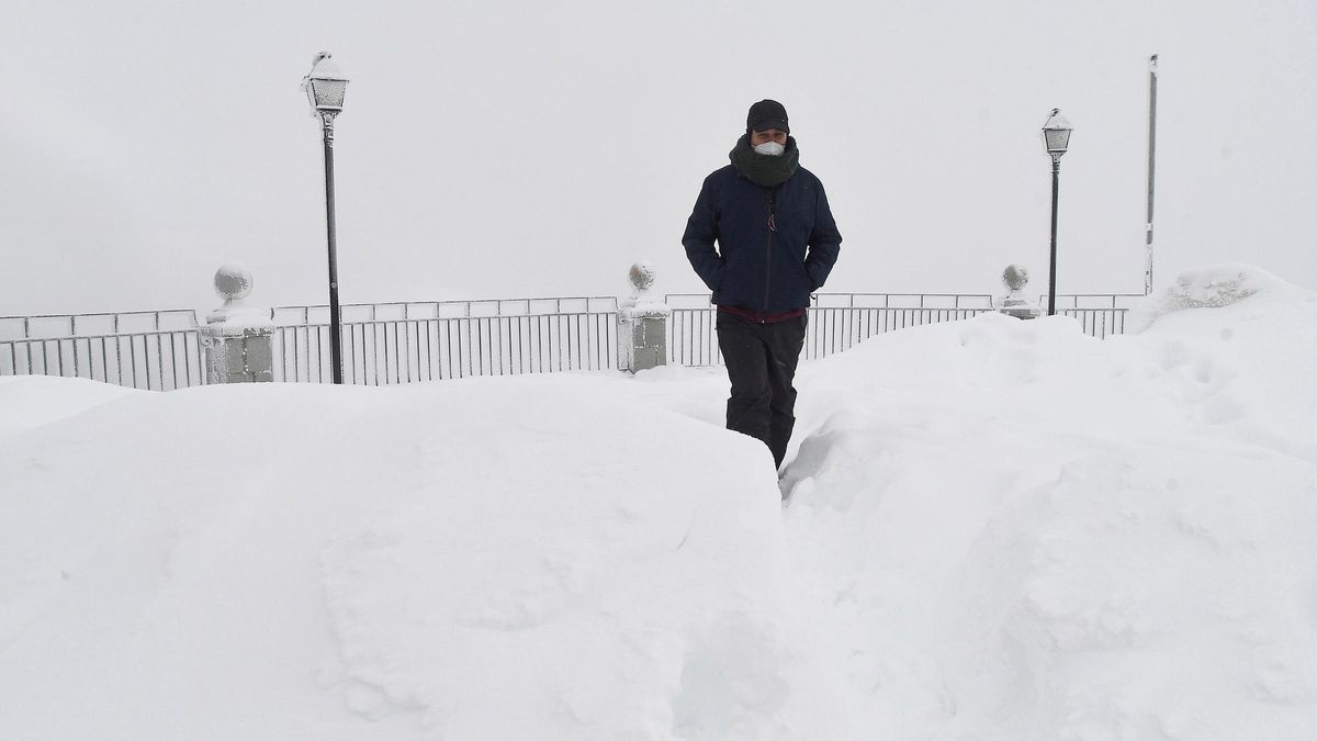 La nieve puede causar múltiples problemas a quien la sufre.