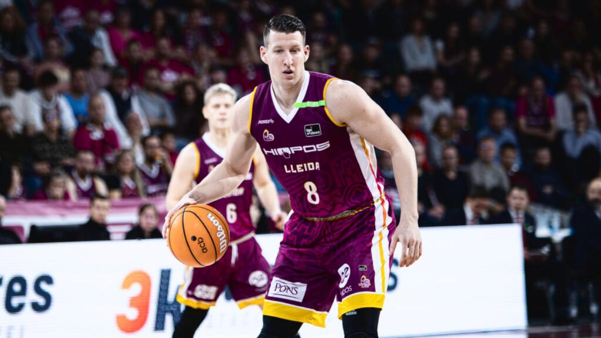 Luka Bozic con el Hiopos Lleida
