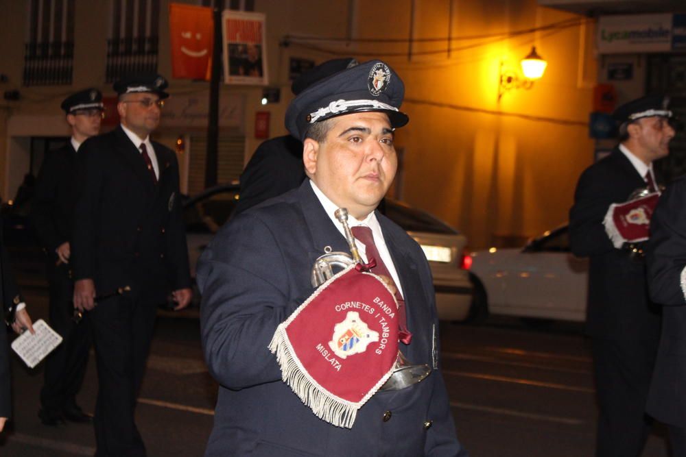 Procesión conjunta del Grao: hermandades de la Flagelación y Cristo de la Palma