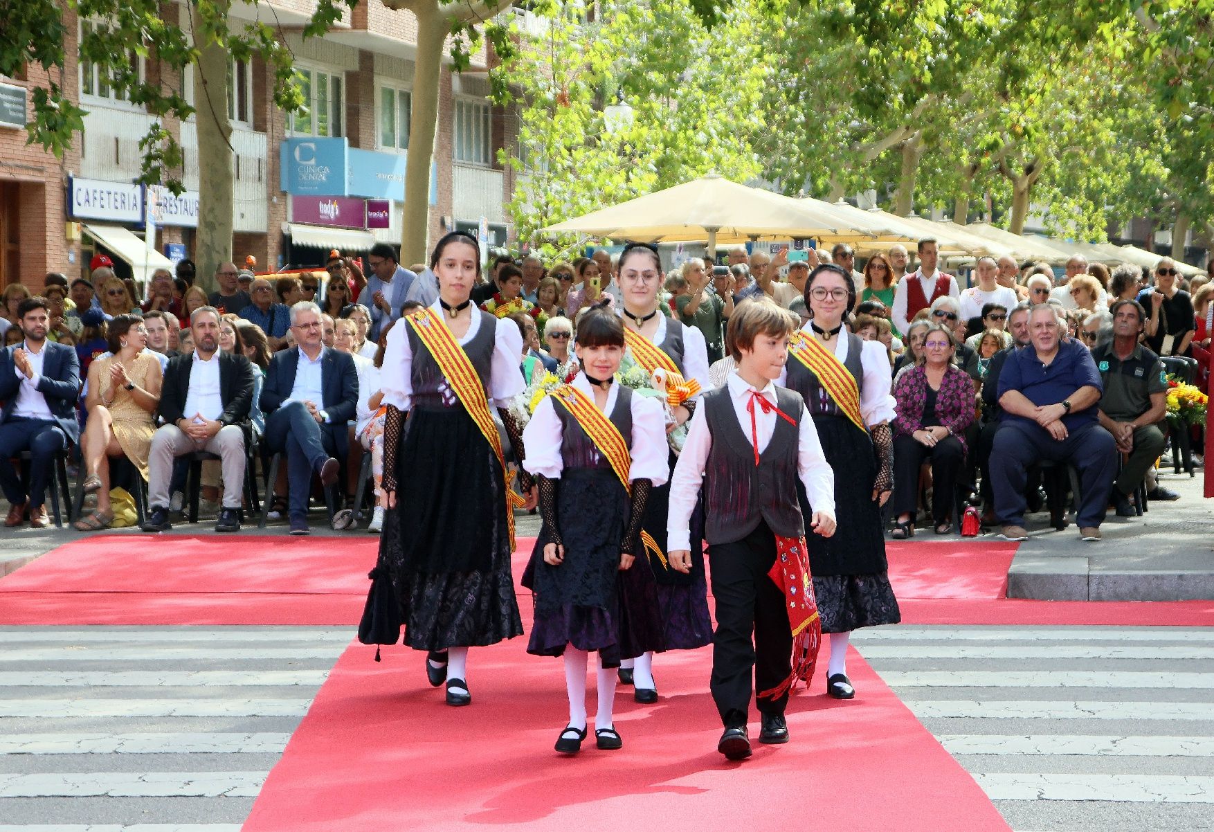 Així ha estat l'acte institucional per la Diada a Manresa