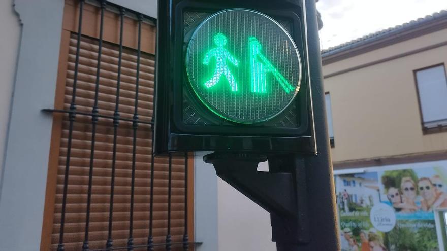 Renovación de los semáforos.