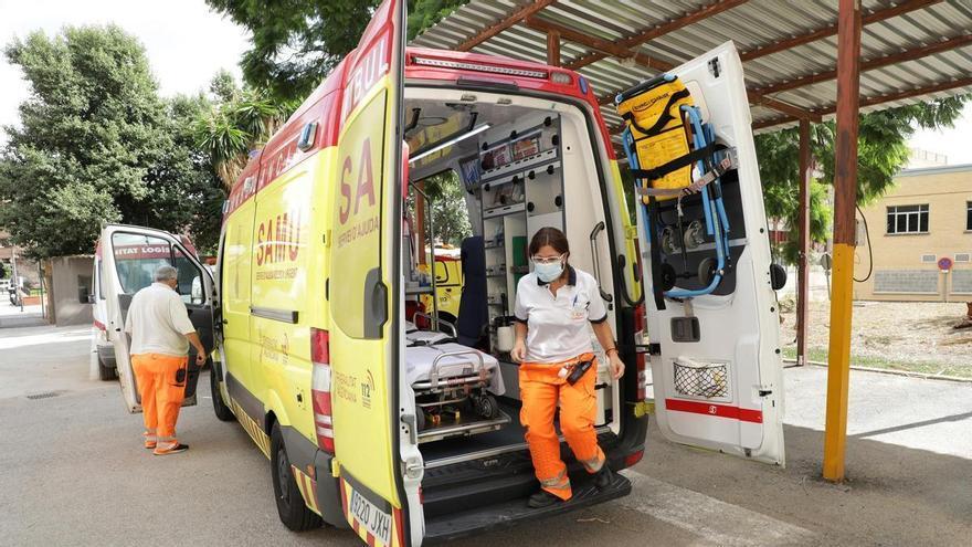 Evacúan en helicóptero a un ciclista tras una caída en Jarafuel
