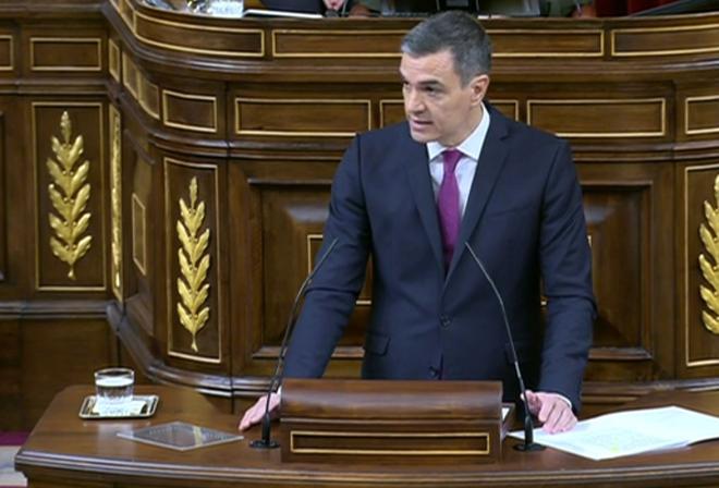 Pedro Sánchez, en el Congreso: España está preparada para reconocer al Estado palestino