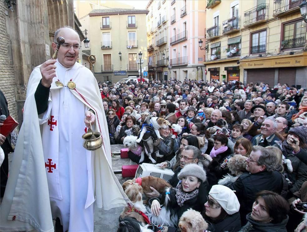 Festividad de San Antón en la Iglesia de San Pablo