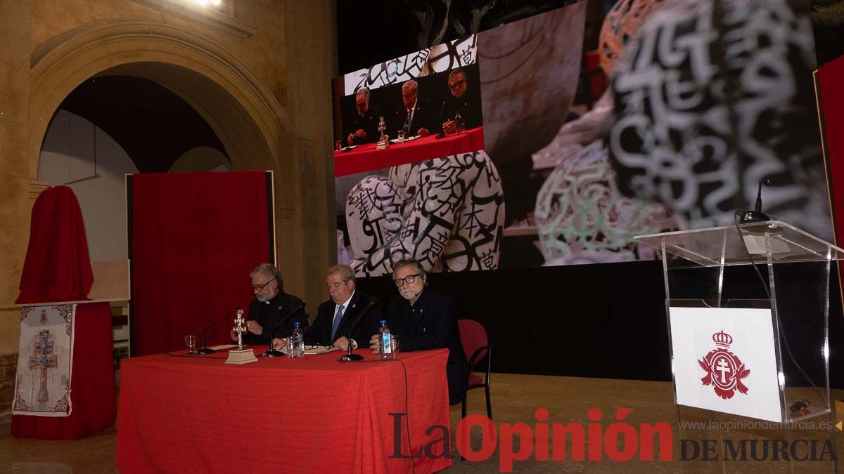 Así fue la presentación de la ‘Puerta del Alma’ de Jaume Blensa en Caravaca