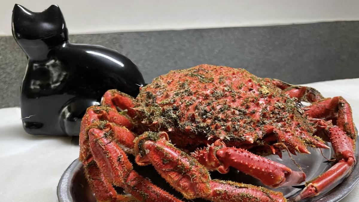 La centolla de O Gato Negro (Santiago de Compostela).