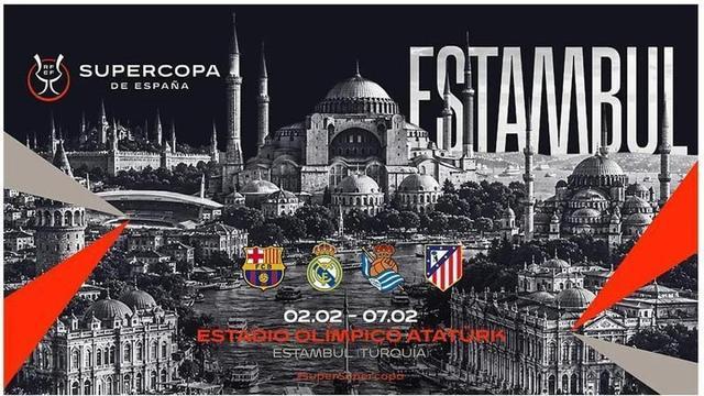 Supercopa d’Espanya, a Istanbul
