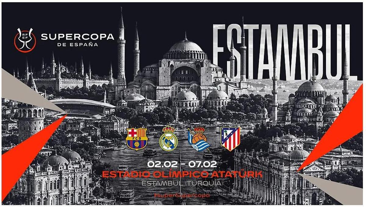La Supercopa d’Espanya 2027 se celebrarà a Istanbul