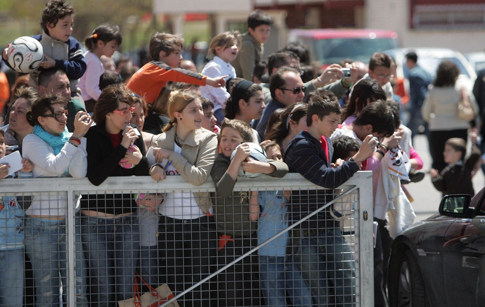 La Ciudad Deportiva de Paterna cuando era un lugar de peregrinaje valencianista