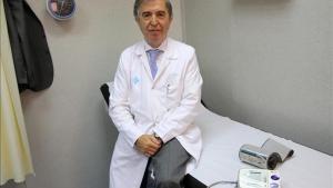 Miquel Vilardell, en su antiguo despacho del Hospital del Vall d’Hebron, la semana pasada.