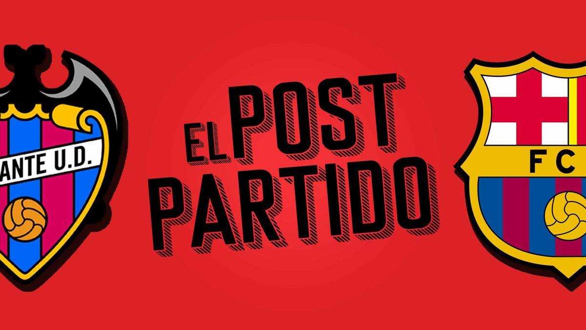 El post partido del Levante - Barça: empate y se acabó.