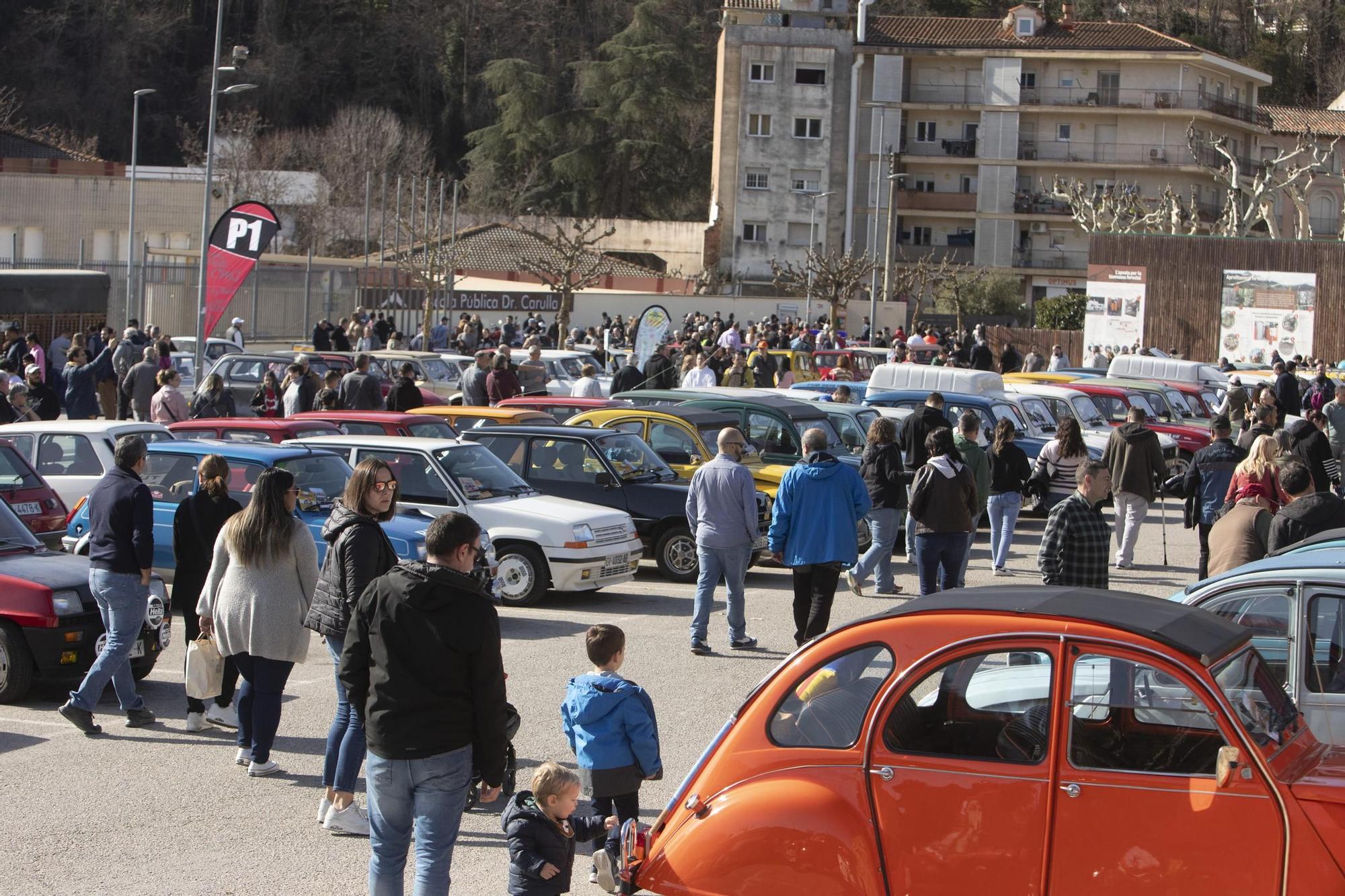 Les imatges de la trobada de cotxes clàssics a Arbúcies