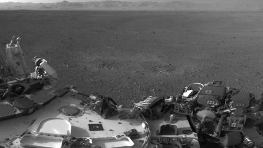 La NASA aclara el misterio de la foto tomada por Curiosity