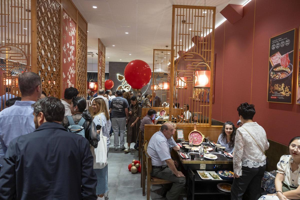 Imágenes del nuevo restaurante chino Liu's Hotpot en Palma