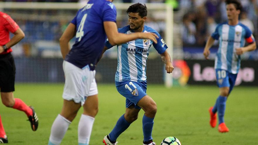 Gonzalo «Chory» Castro, durante el Trofeo Costa del Sol.