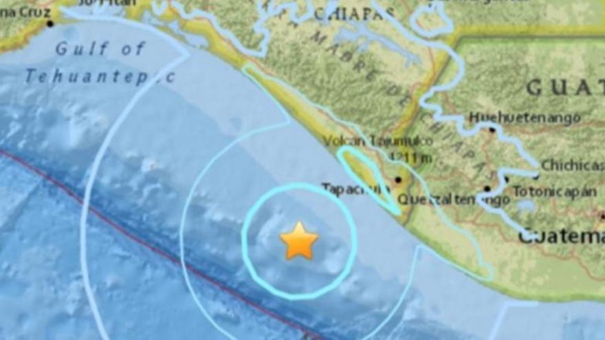 Un terremoto de magnitud 5,6 sacude la costa de México