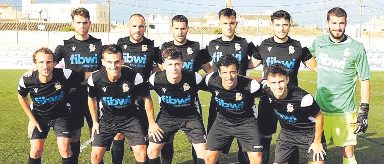 Formación del Constancia de Tercera que jugó ante el Binissalem.