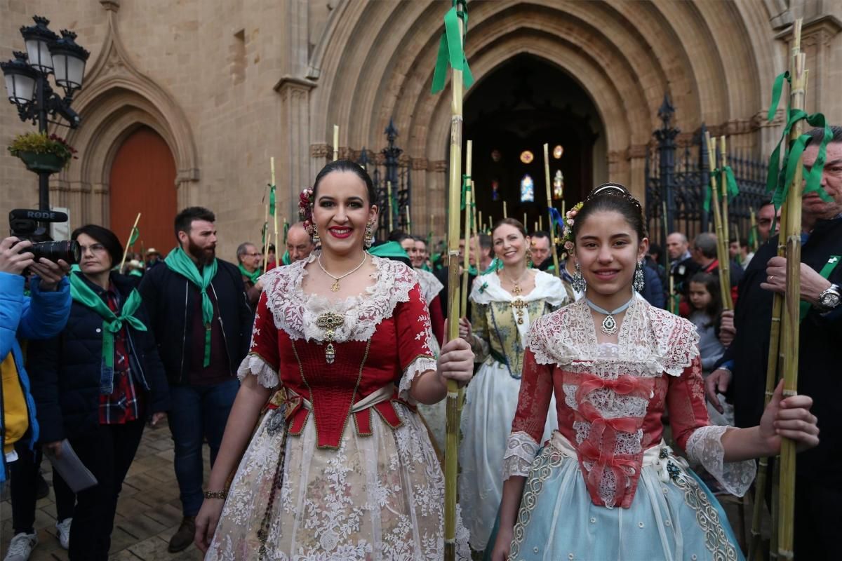 La romeria de 'les canyes' en imágenes