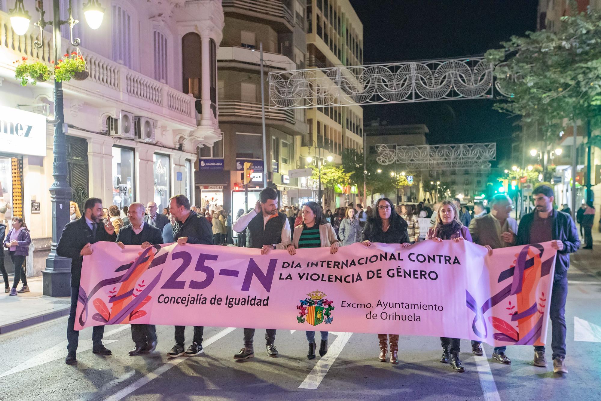 Marcha 25N en Orihuela