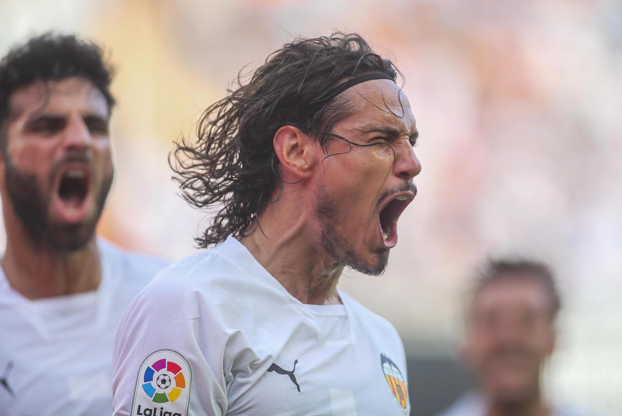 El empate entre el Valencia CF y el Elche en Mestalla, foto a foto