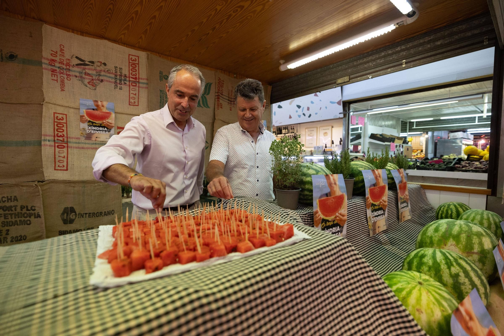 La producción de sandías de Ibiza se doblará pese a los grillos y al calor extremo