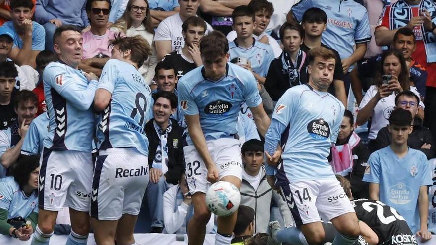 El Celta se reactiva  con fiabilidad y pegada