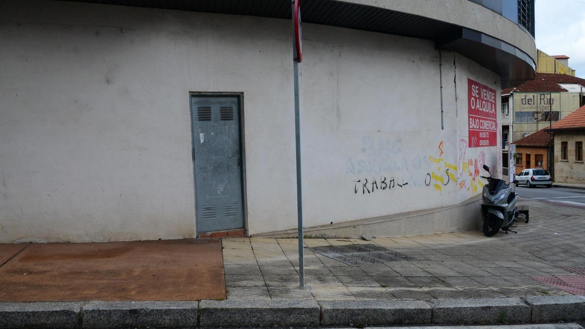 Espacio que se convertirá en dos viviendas.