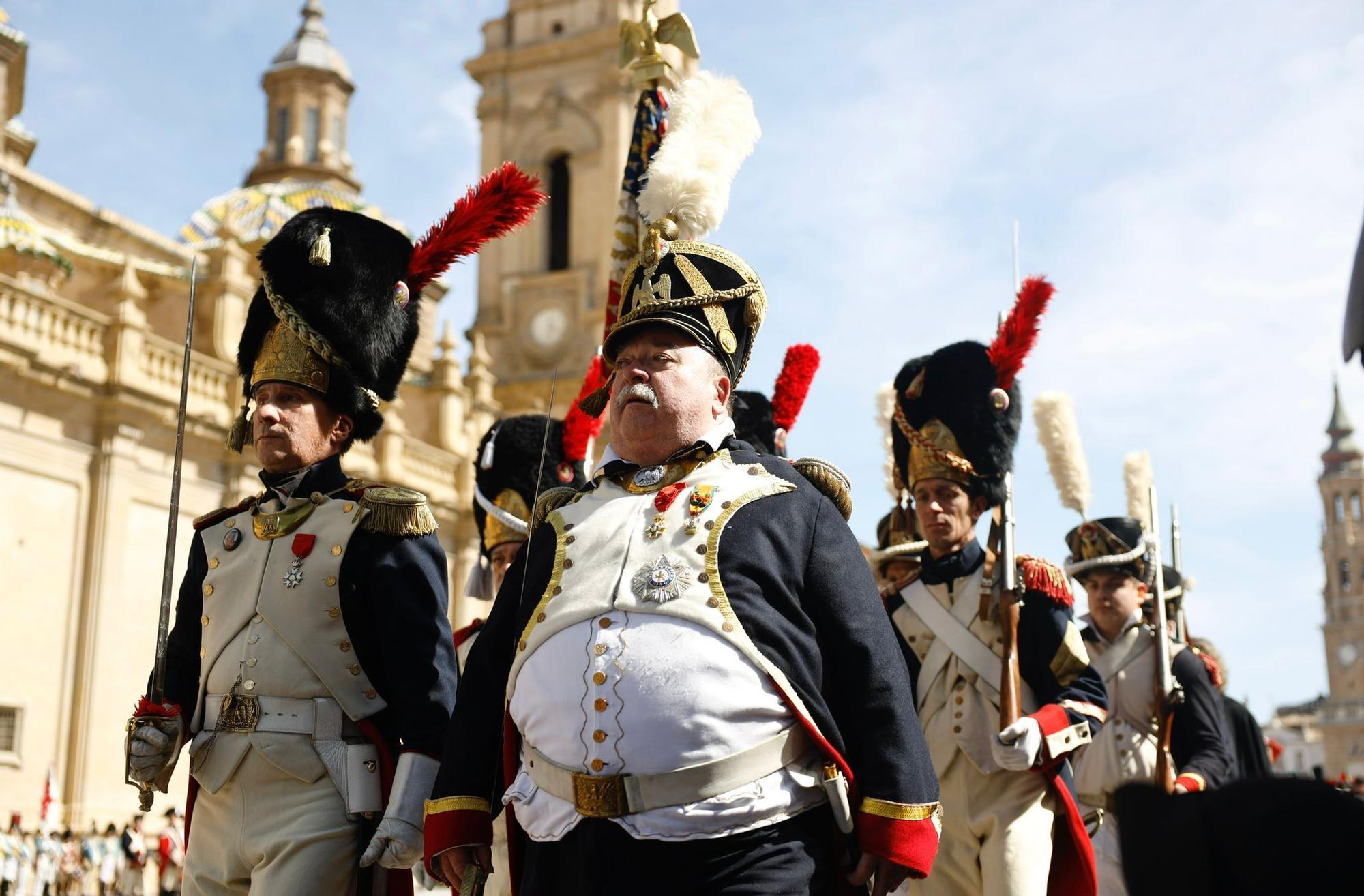 Zaragoza se engalana para recrear los Sitios de 1808