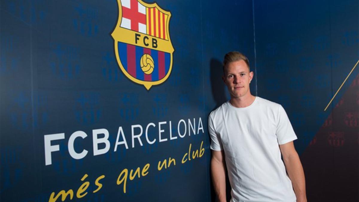 Marc-André Ter Stegen, portero del FC Barcelona