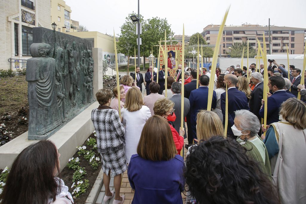 Monumento al pueblo Hebreo, en plaza de la Amargura. Paso Blanco - Lorca 2022-2042.jpg