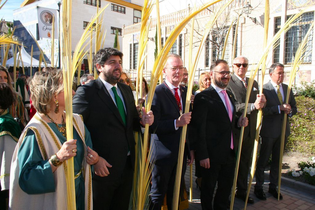 Bendición de las palmas del Paso Blanco en Lorca