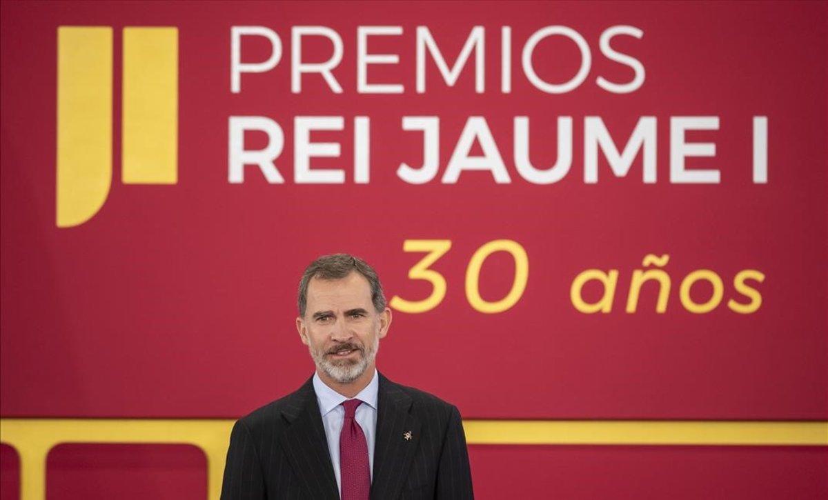 zentauroepp45793044 valencia 7 11 2018 sociedad  premios jaime i  felipe vi el r181107125635