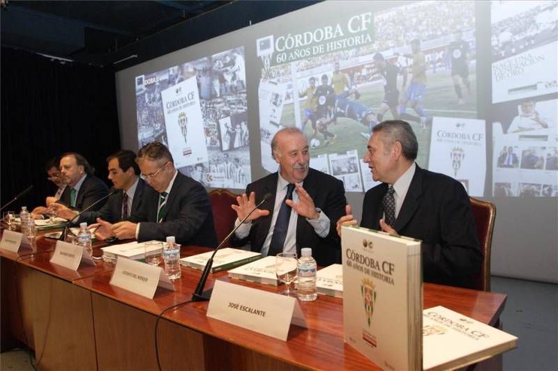 La presentación del libro 'Córdoba CF. 60 años de historia', en imágenes