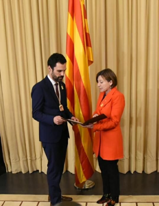 Constitució del nou Parlament de Catalunya