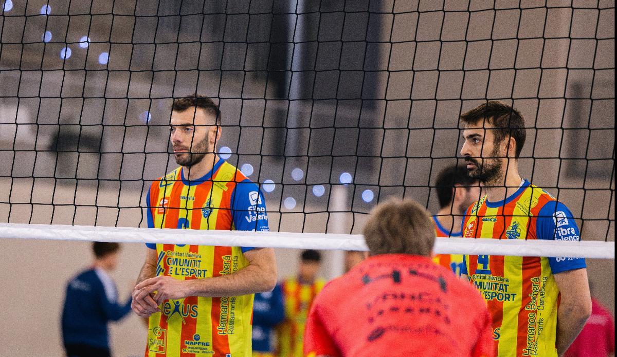 Maxi Scarpin y Javier Monfort.