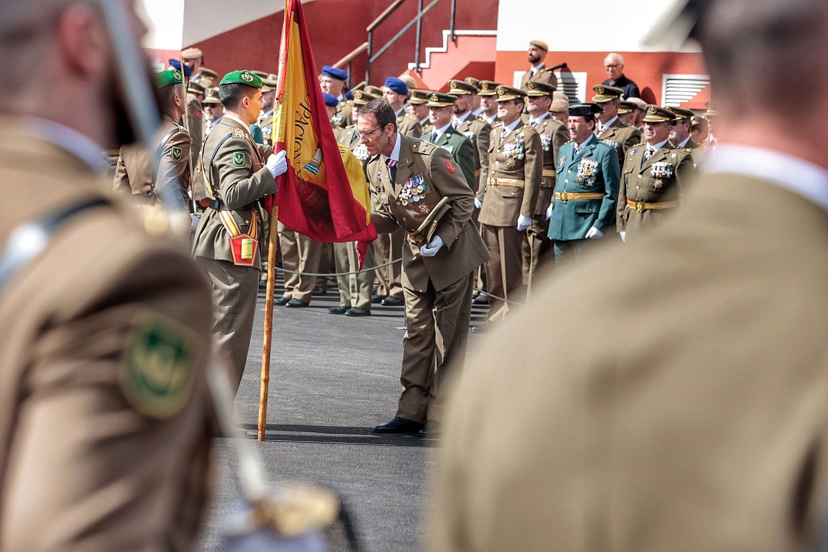 Acto militar por San Juan Bosco, patrón de los especialistas del Ejército