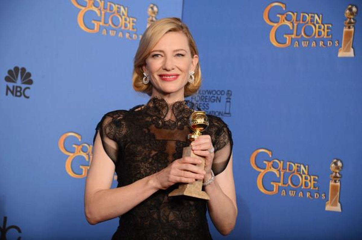 Cate Blanchett, millor actriu dramàtica per ’Blue Jasmine’.