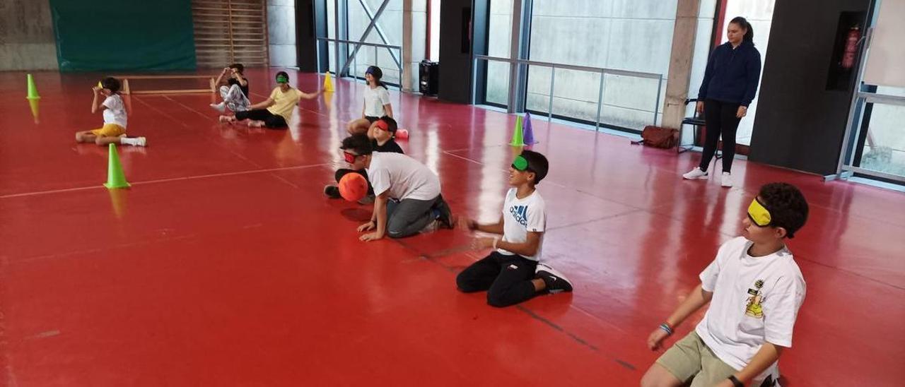 Actividad de inclusión del proyecto con el que un instituto de Malpartida de Plasencia ha ganado un premio.