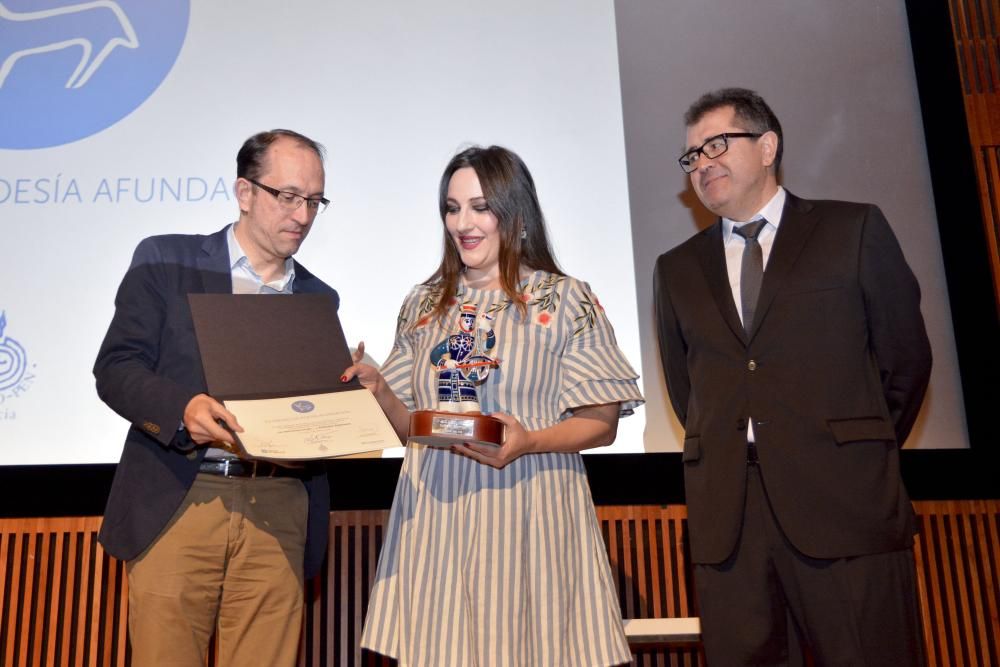 Estíbaliz Espinosa, Premio de Poesía Afundación
