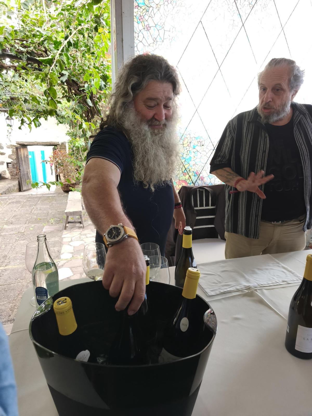 Pérez, durante el aniversario de Suertes del Marqués.