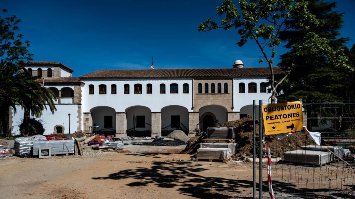 Galería | Obras en el complejo San Francisco de Cáceres
