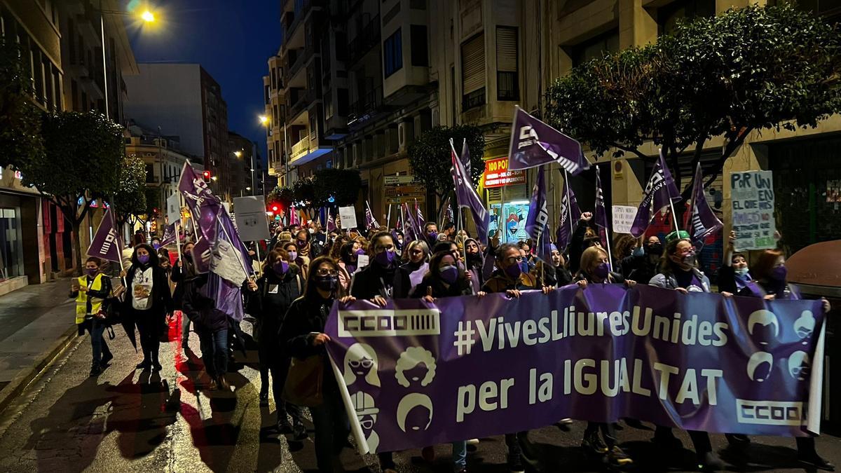 Manifestación en Castelló