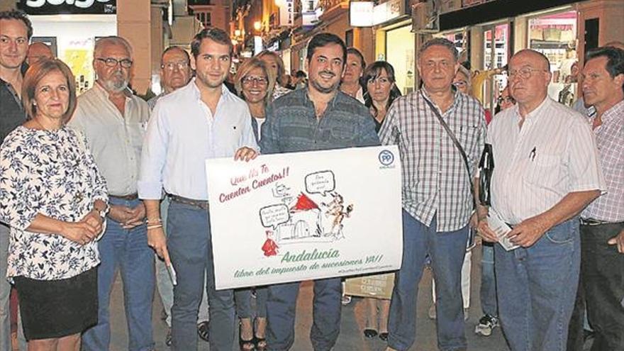 Los populares presentan la campaña ‘Que no te cuenten cuentos’