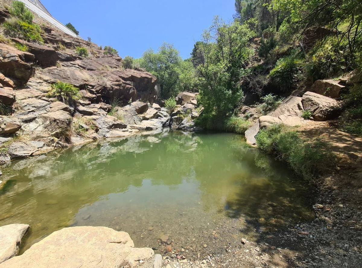Charco de las Viñas, en Ojén