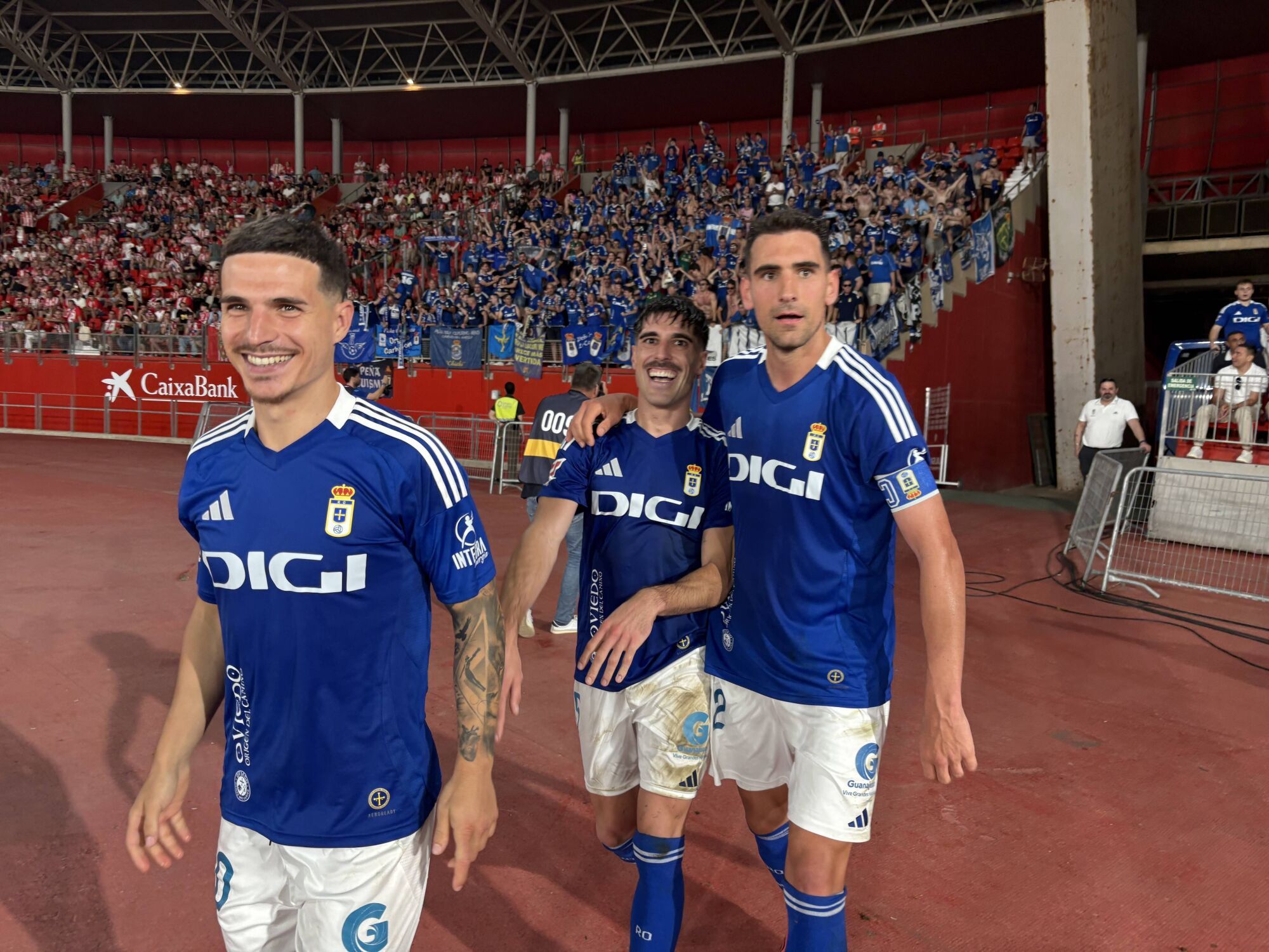 Así fue el primer partido del play-off entre el Almería y el Real Oviedo