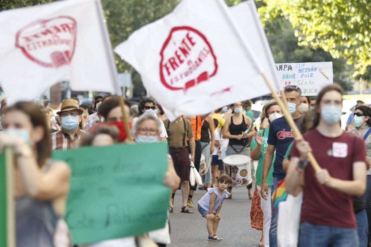 Manifestación por la escuela pública